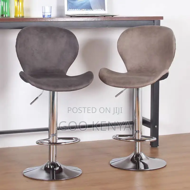 Bar Stool; Elegant Pu Leather High Bar Chair With Swivel Seat