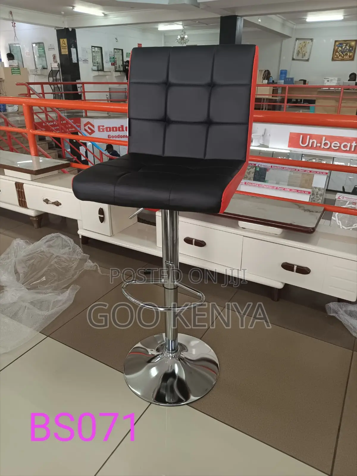 Bar Stool; Durable Pu Leather Bar Chairs for Restaurant Cafe
