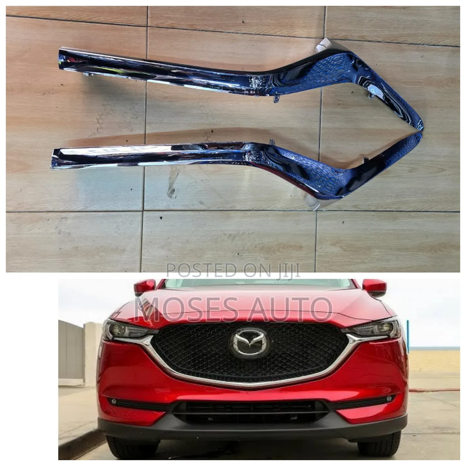 Mazda Cx-5 2018-2020 Grill Chrome Moulding