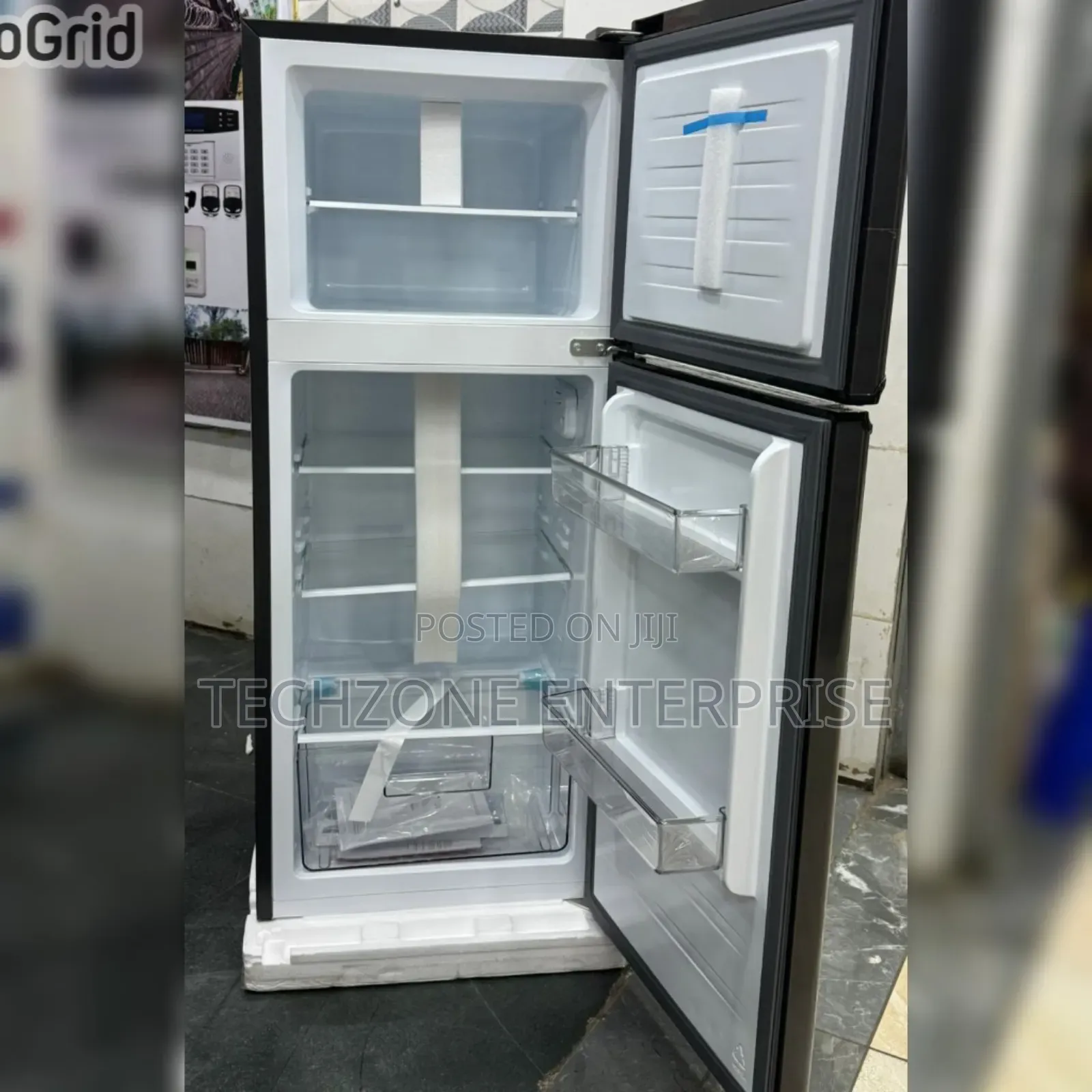 TCL F153tm 153l Double Door Fridge With Lockable Doors