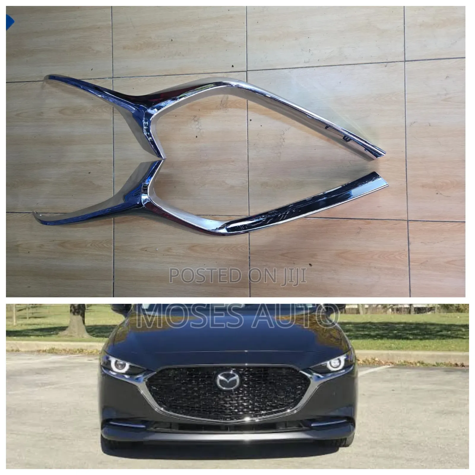 Mazda 3 2020 Grill Chrome Moulding