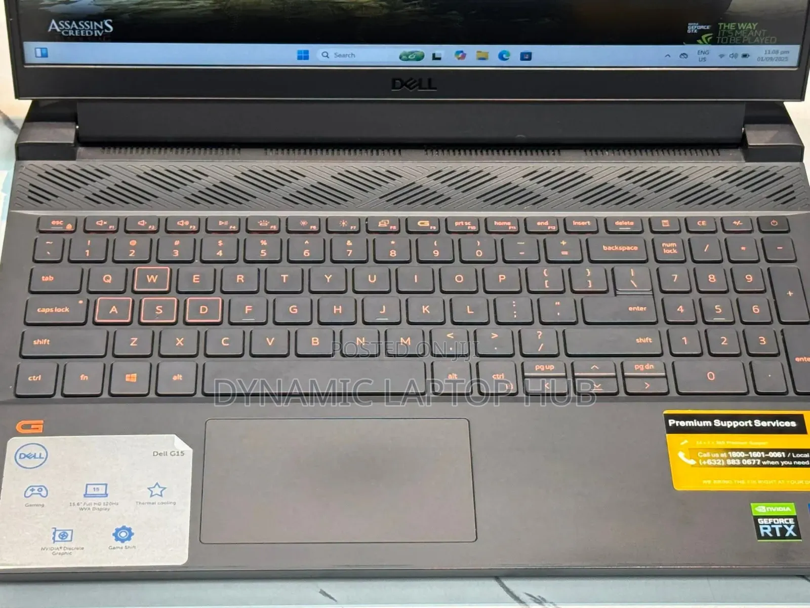 Laptop Dell G15 5511 16GB Intel Core i7 SSD 512GB