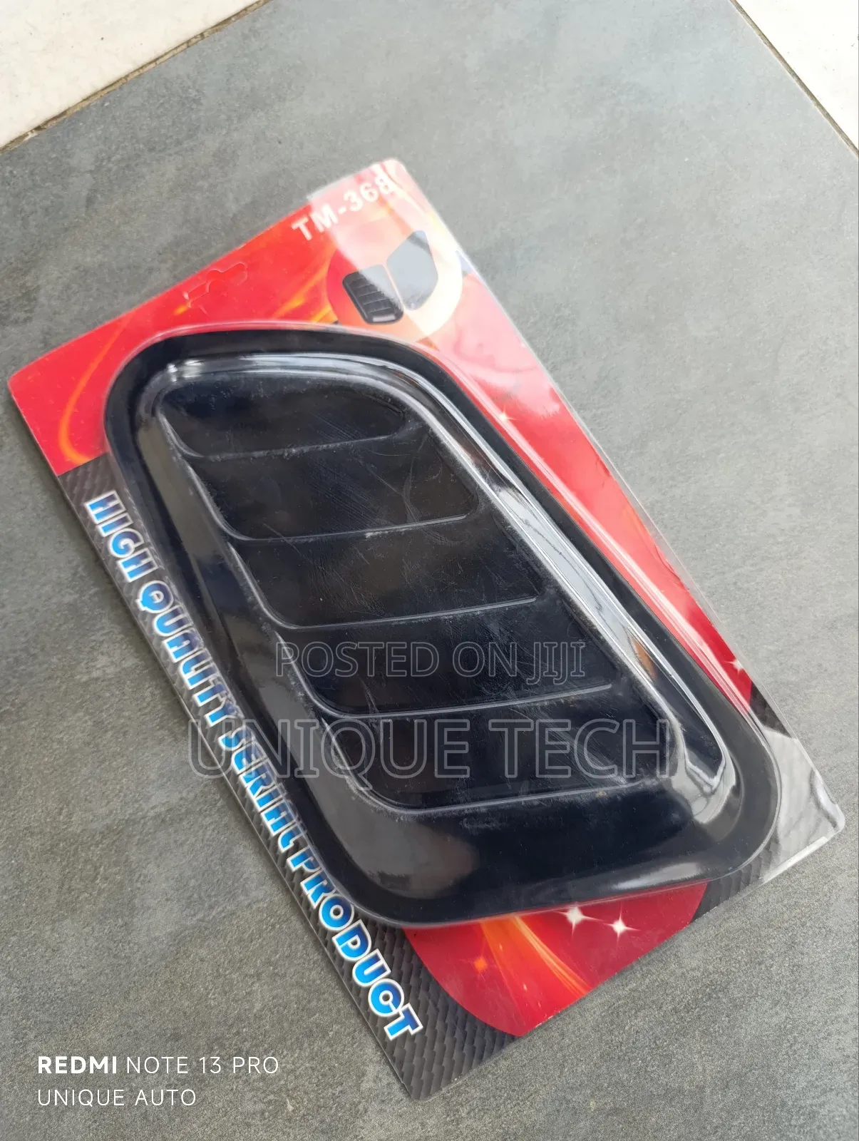 Car Bonnet Air Vent Universal Hood Scoop Decorative Cover