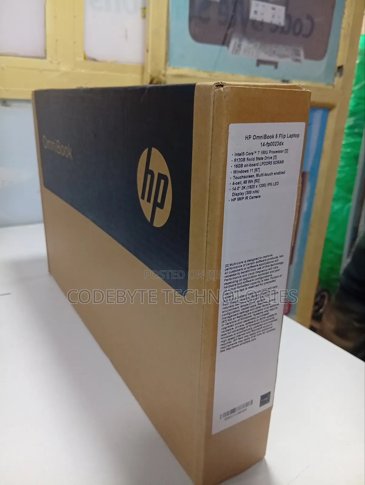 New Laptop HP OmniBook 5 14" 16GB Intel Core i7 SSD 512GB