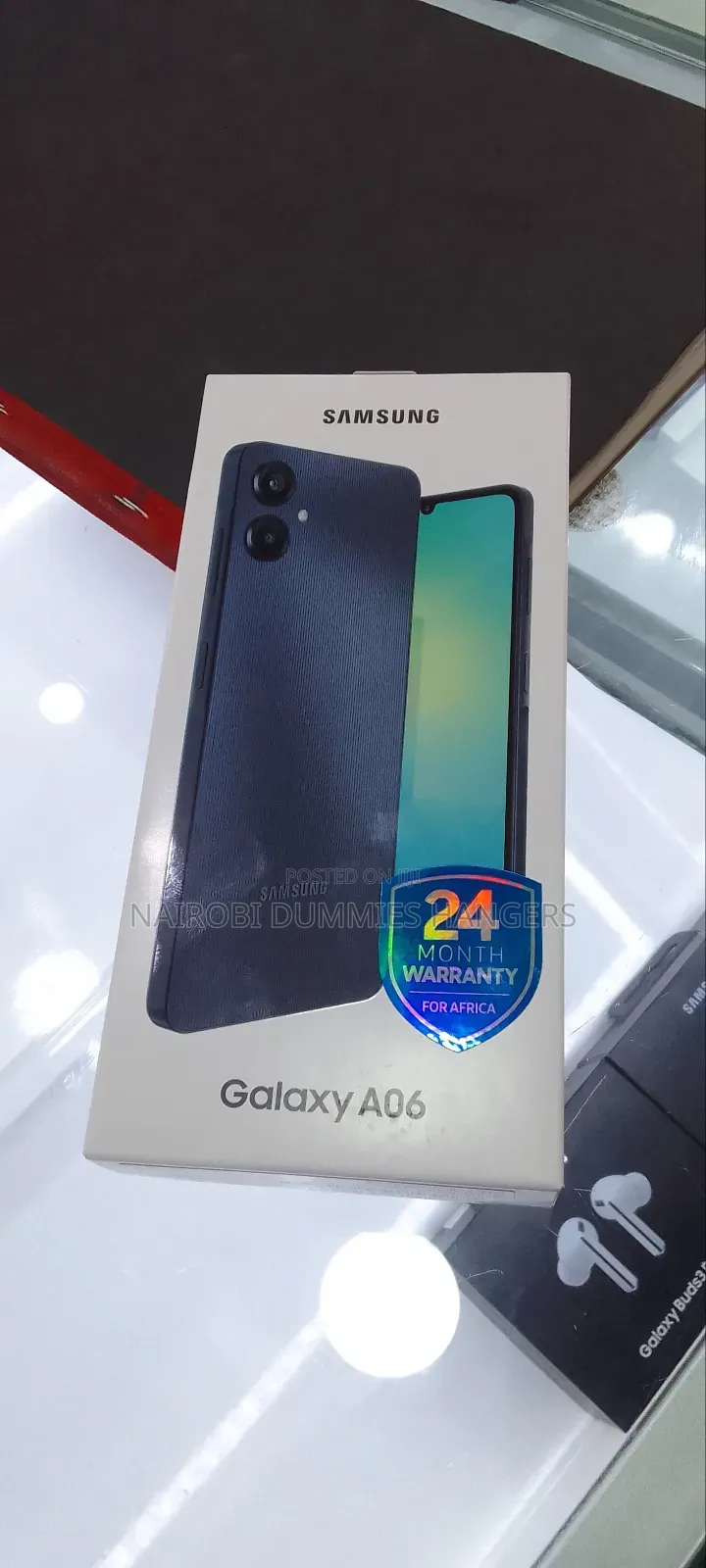New Samsung Galaxy A06 128 GB Black