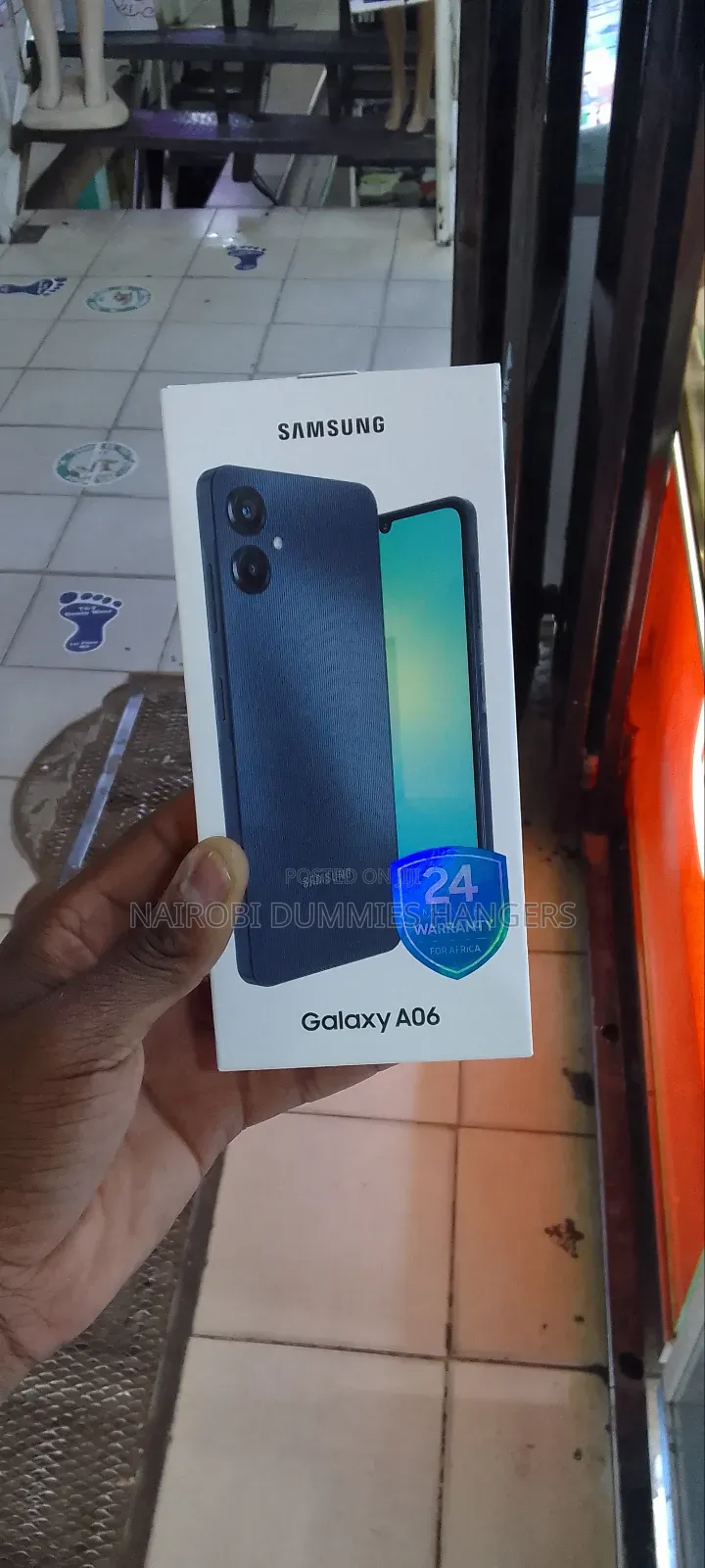 New Samsung Galaxy A06 128 GB Black