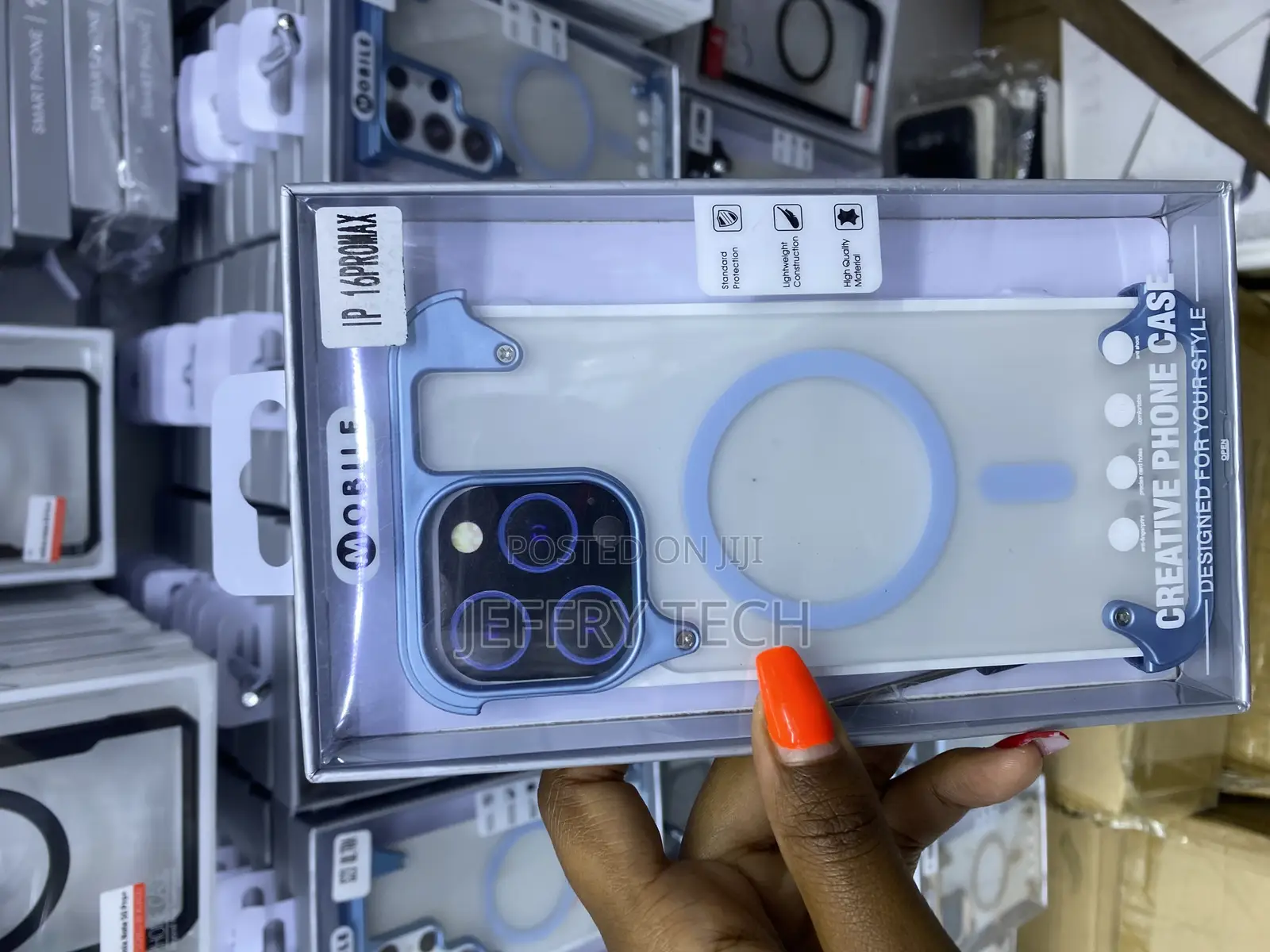 Bezel Less Frameless Magnetic Case for iPhone 16 Pro Max