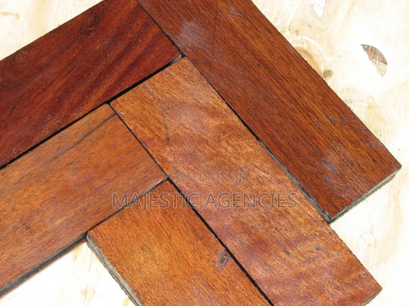 Mahogany Wood Parquet Flooring Supply and Installation