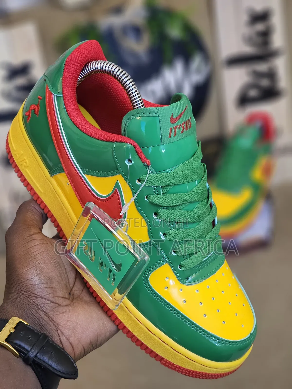 New
Lil Yachty X Airfoce Low "Concrete Boys Lucky Green "