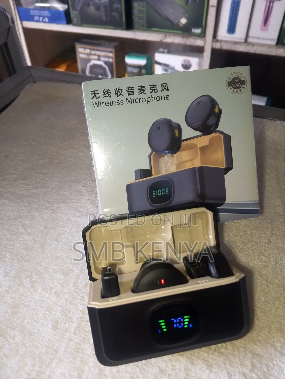 Magnetic Smart Noise Reduction Lavalier Wireless Microphone