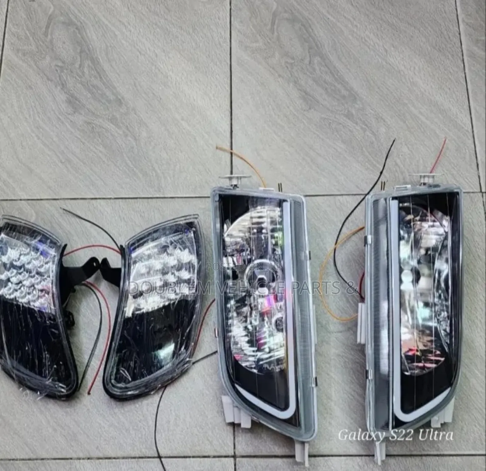 Modified Headlamps and Corner Lamps Led Corolla Ae100/Ae101 Saloon