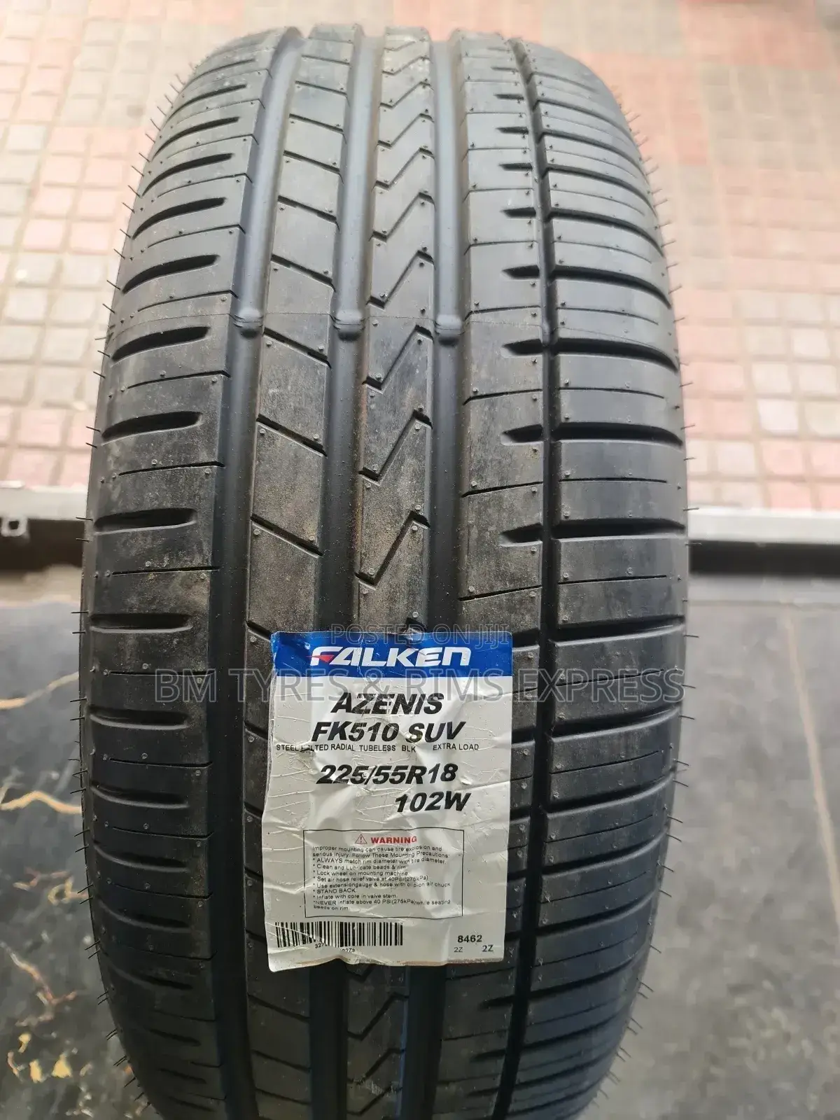 225 /55 R18 Falken Tyres (Highway Terrrain) Japan.