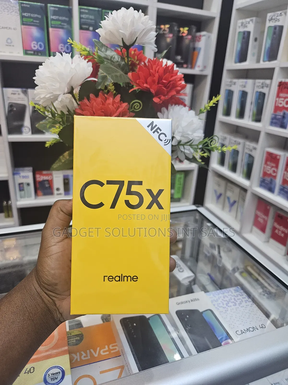New Realme C75x 256 GB Black