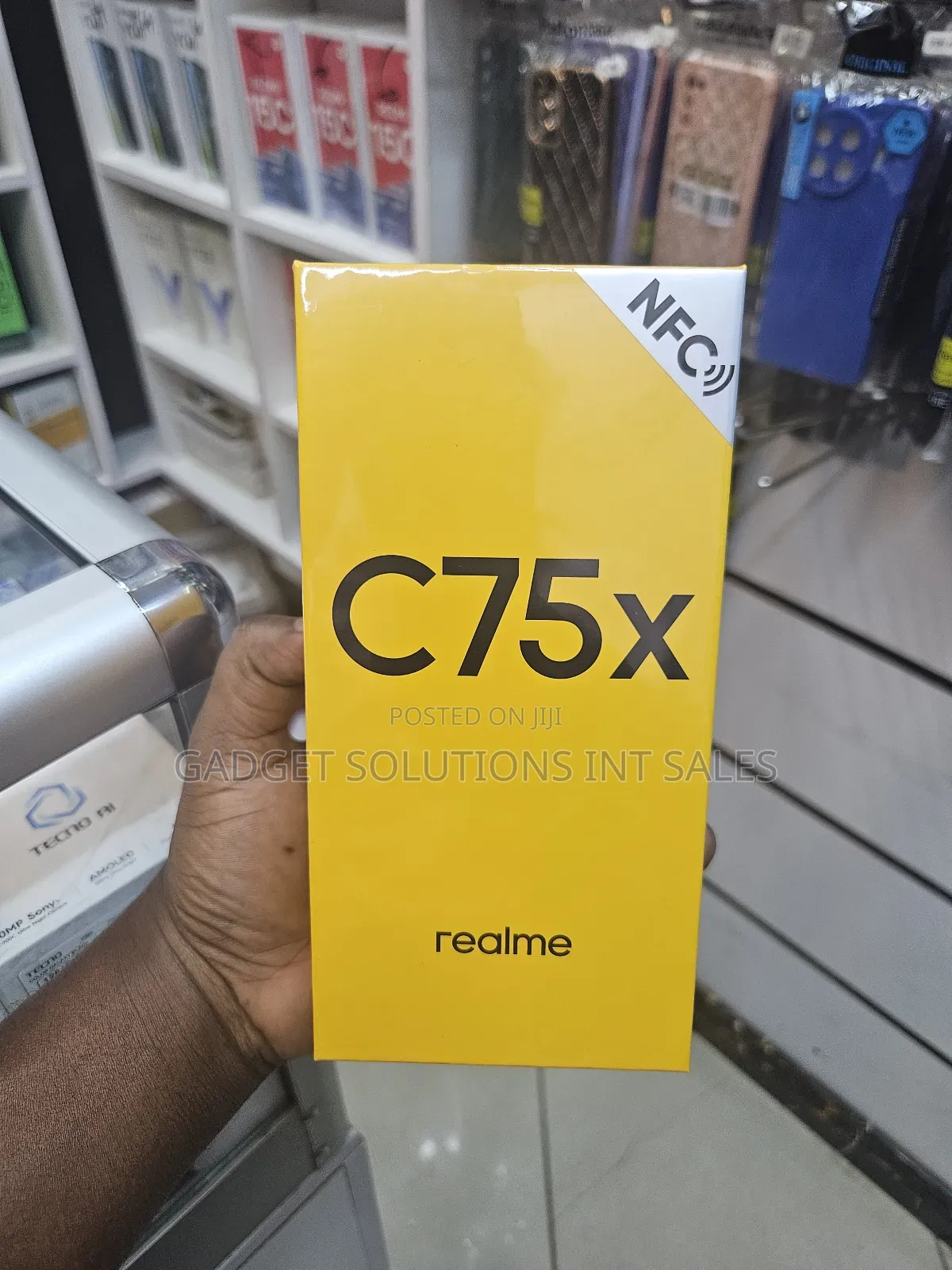 New Realme C75x 256 GB Black