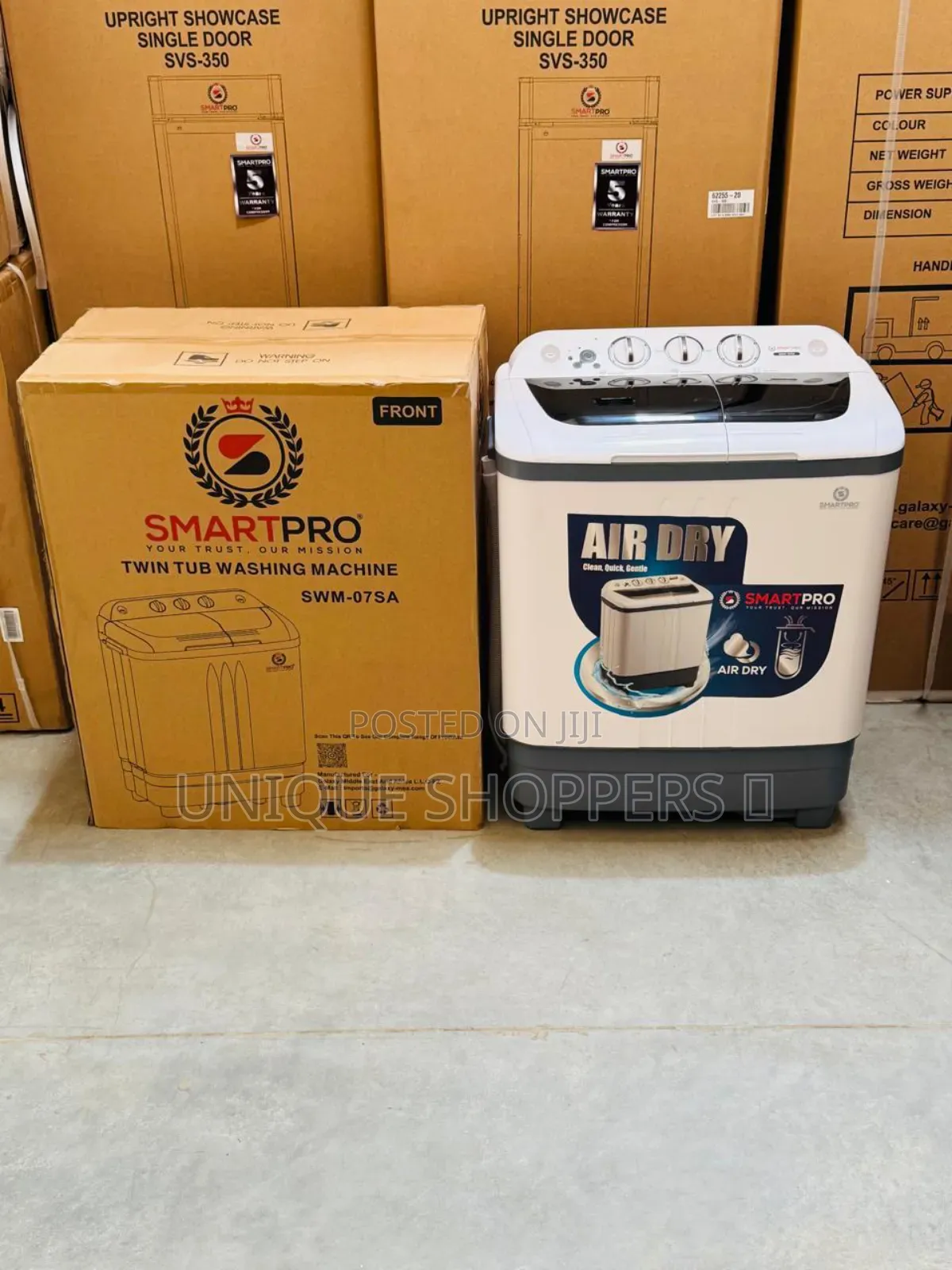 Smartpro* ( *Smw-07sa* ) -7kg Top Load Twin Tub