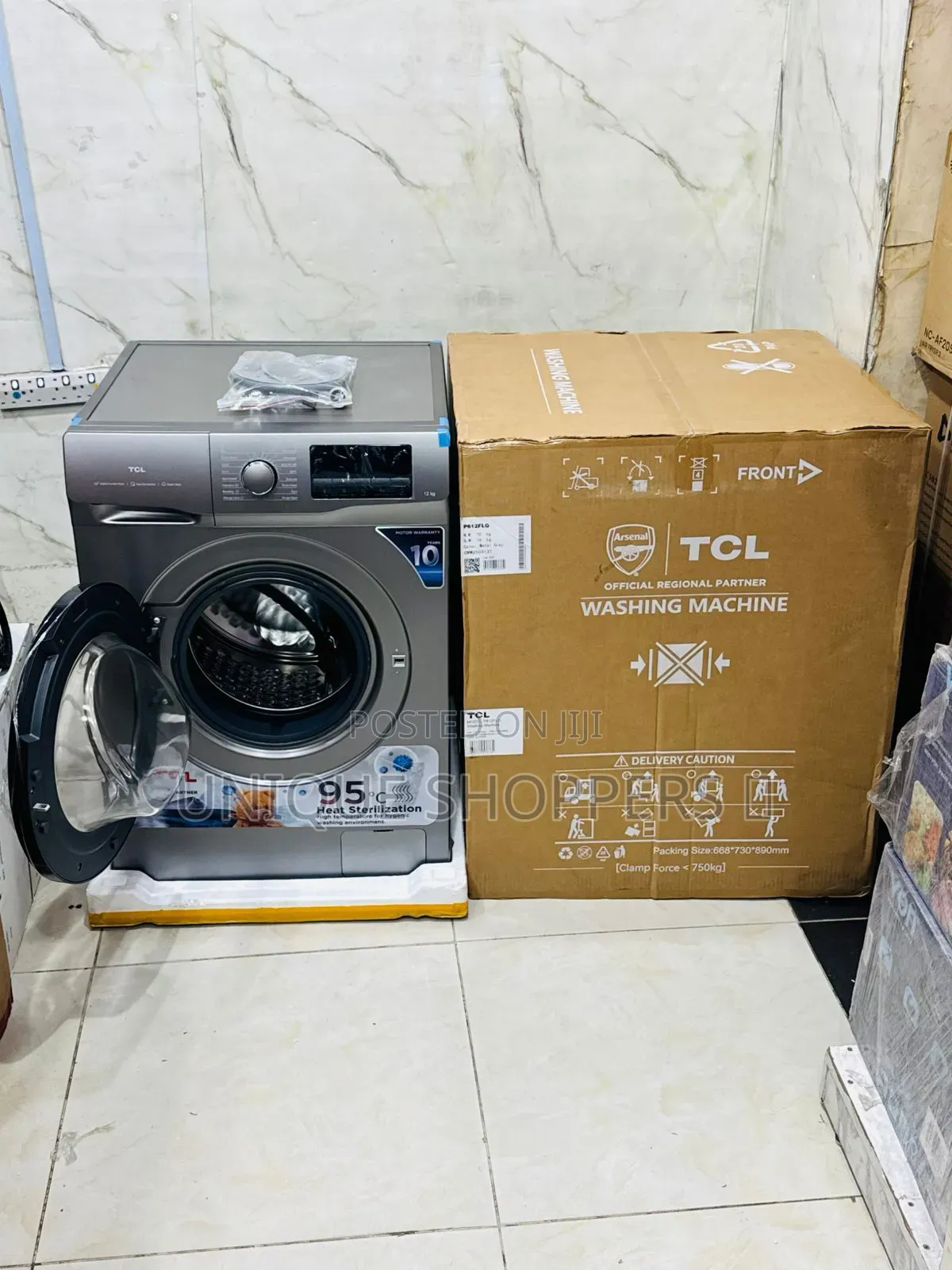 *Tcl* *P612flg* 12kg Front Load Washing Machine
*Specs* 12kg
S