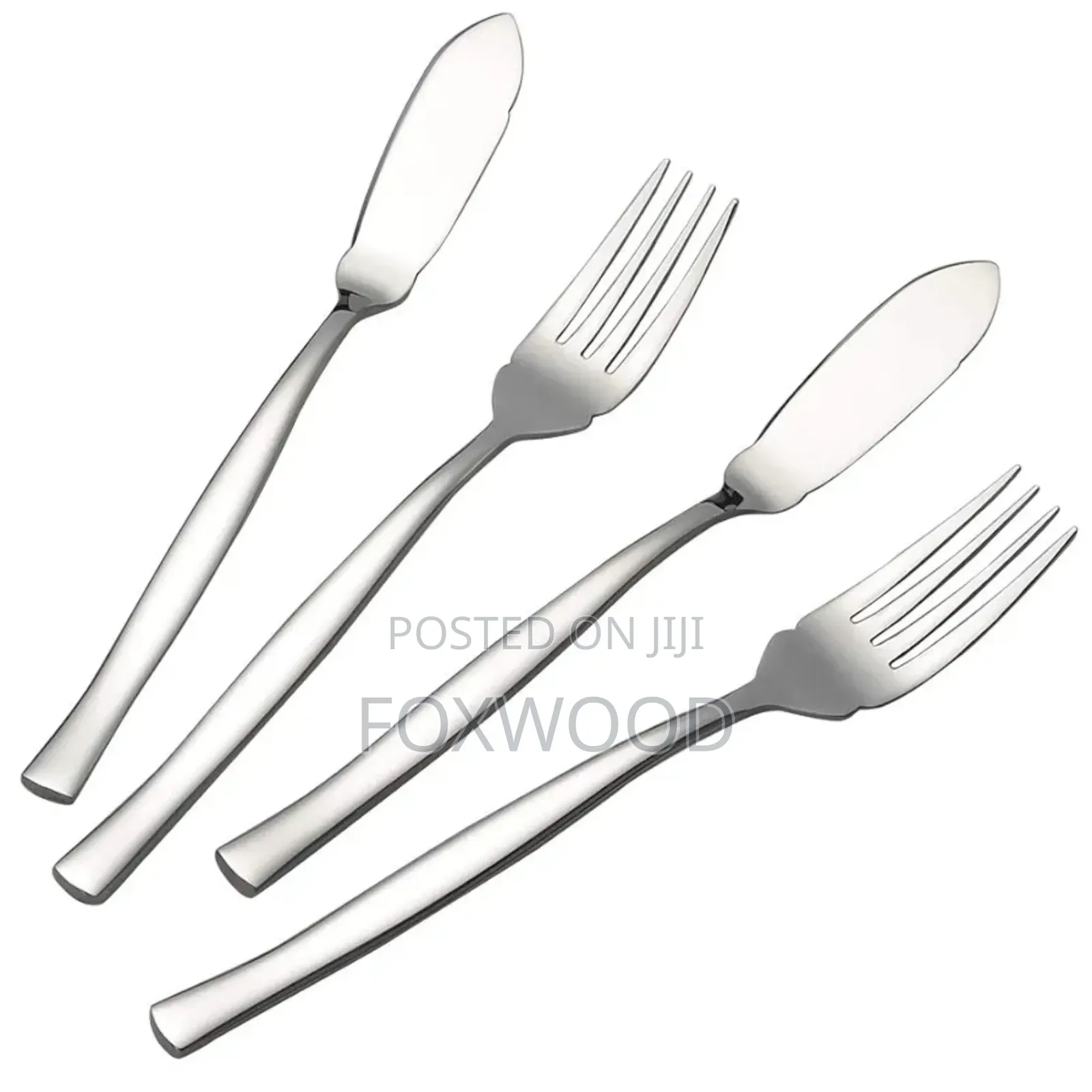 12-Piece Set (6 Fish Forks 6 Fish Knives)