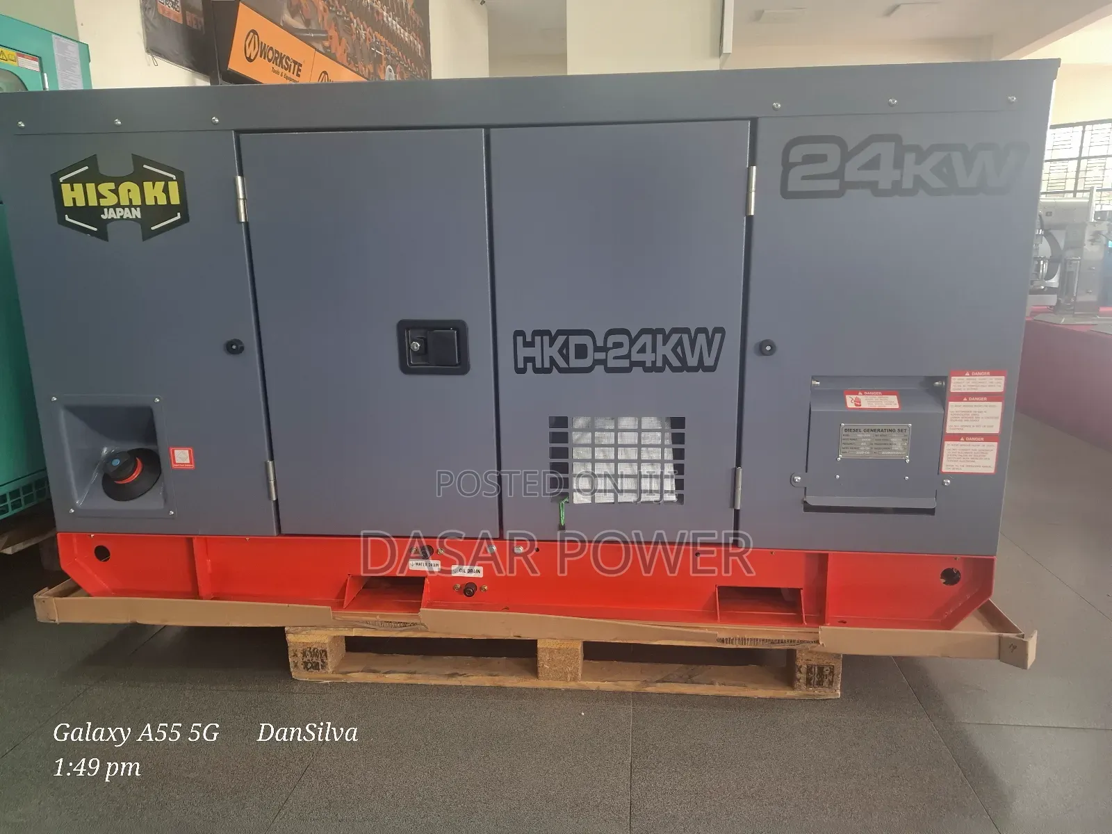 30kva Hisaki Japan Silent Generator