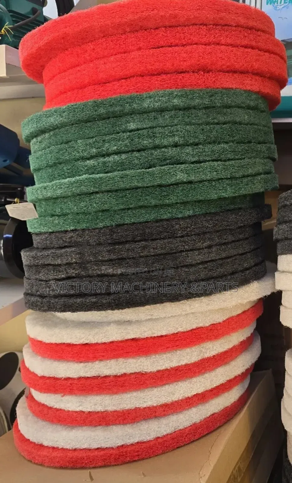 Floor Scrubber Pads/All Colours