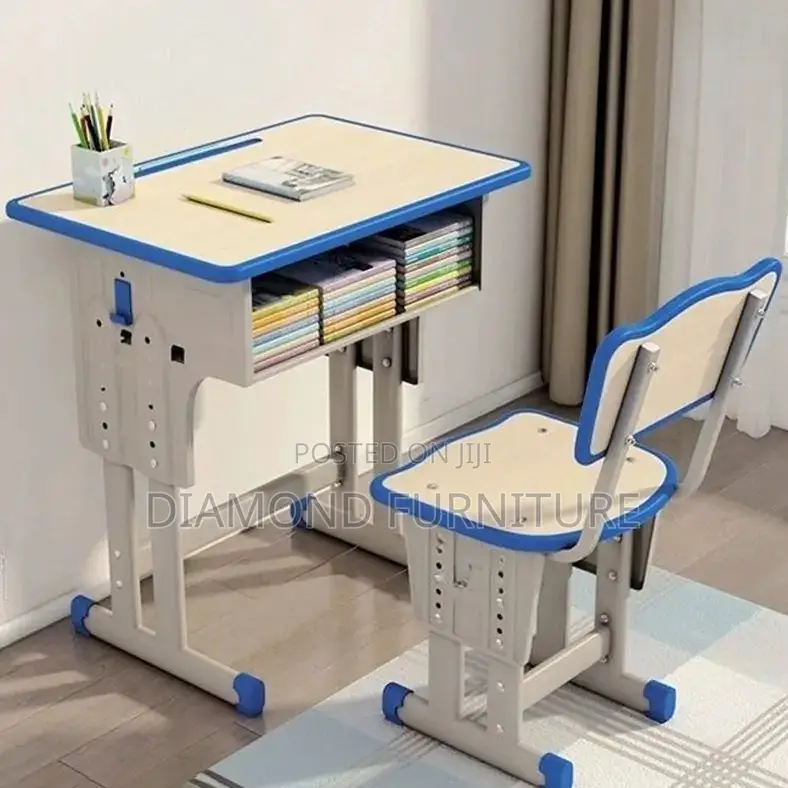 Office Furniture; (Kids Desk) With Double Storage Compartments