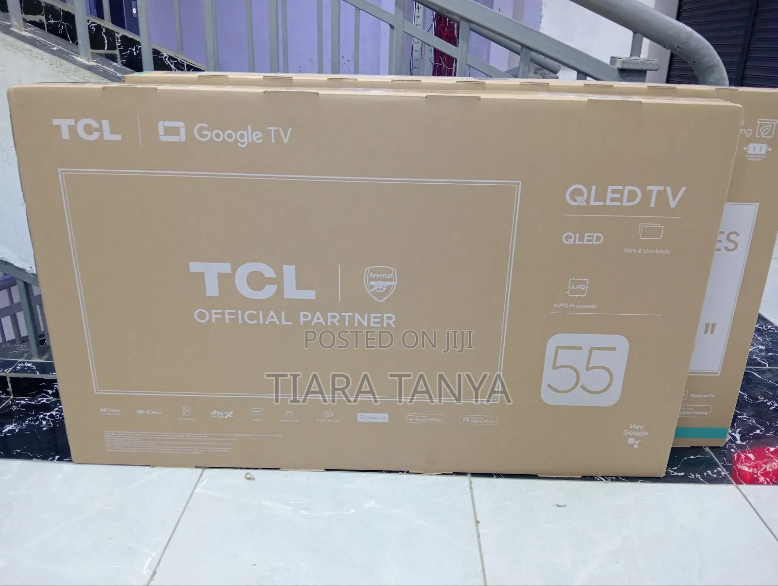 TCL 55" Qled Uhd T6c Google Tv