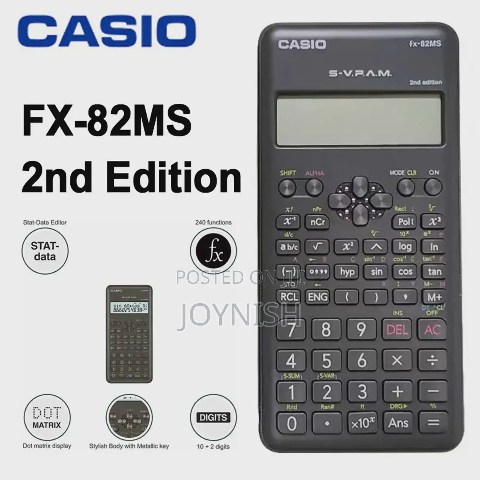 Fx 82ms Casio Calculator