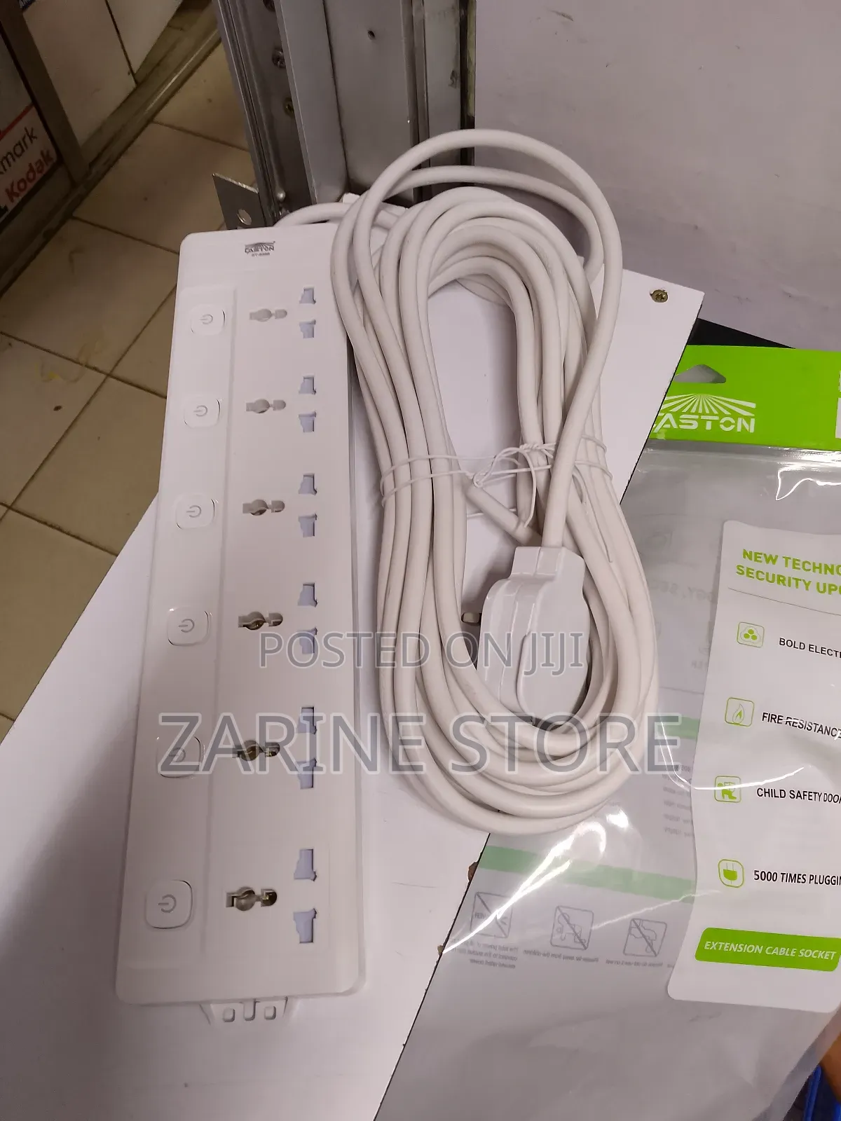 Caston 6 Ways Corded 10metres Child Safety 2500watts