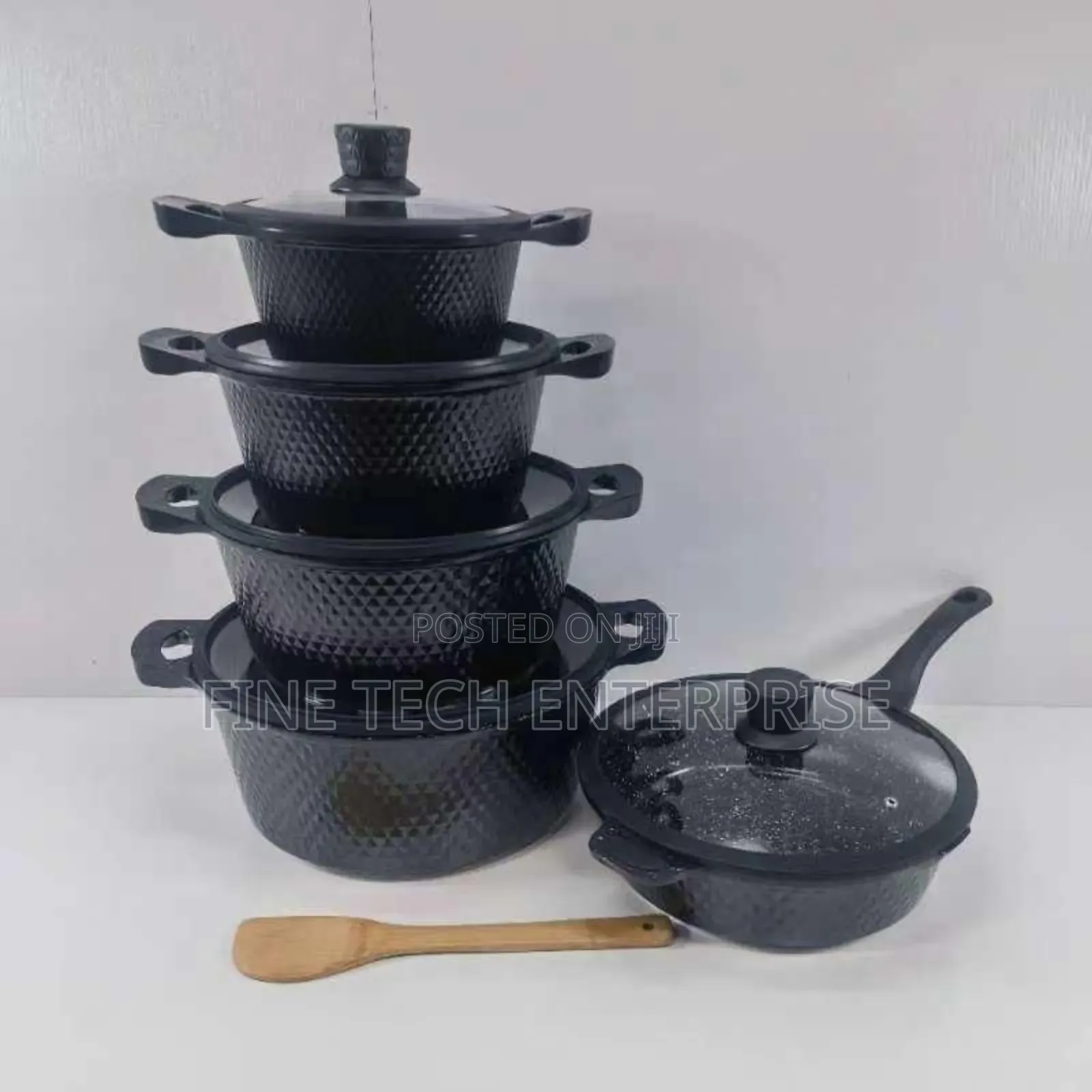 Bosch 11pc Cookware With Silicone Lids