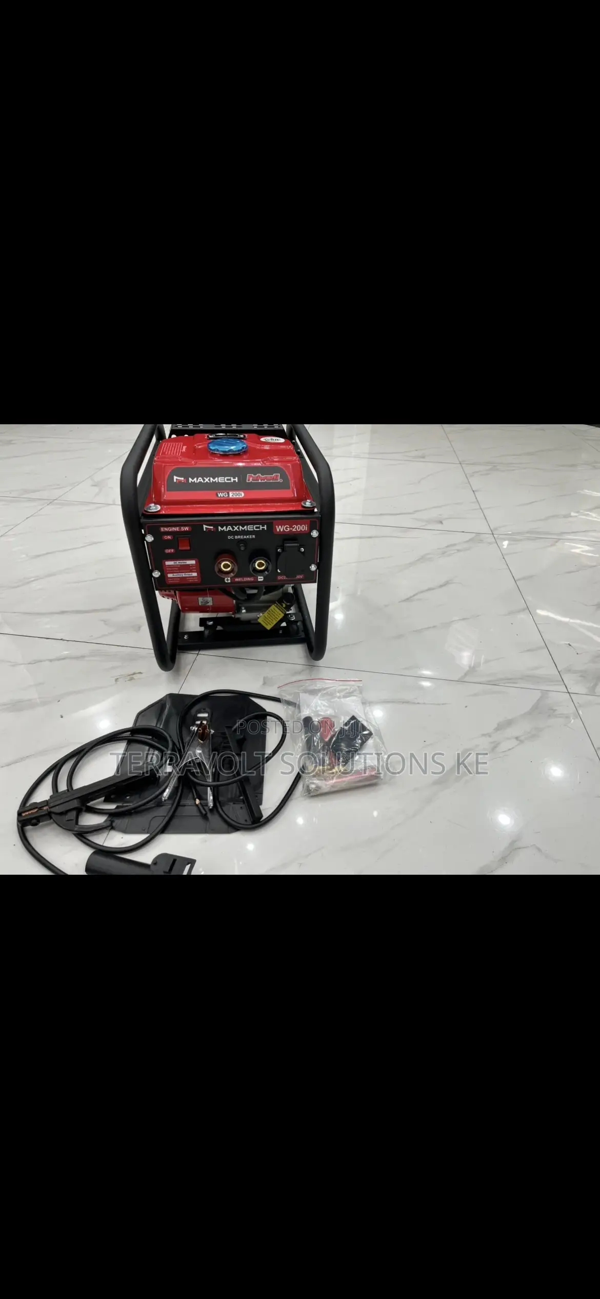 Maxmech Wg200i Gasoline 1.2kva Welding Generator