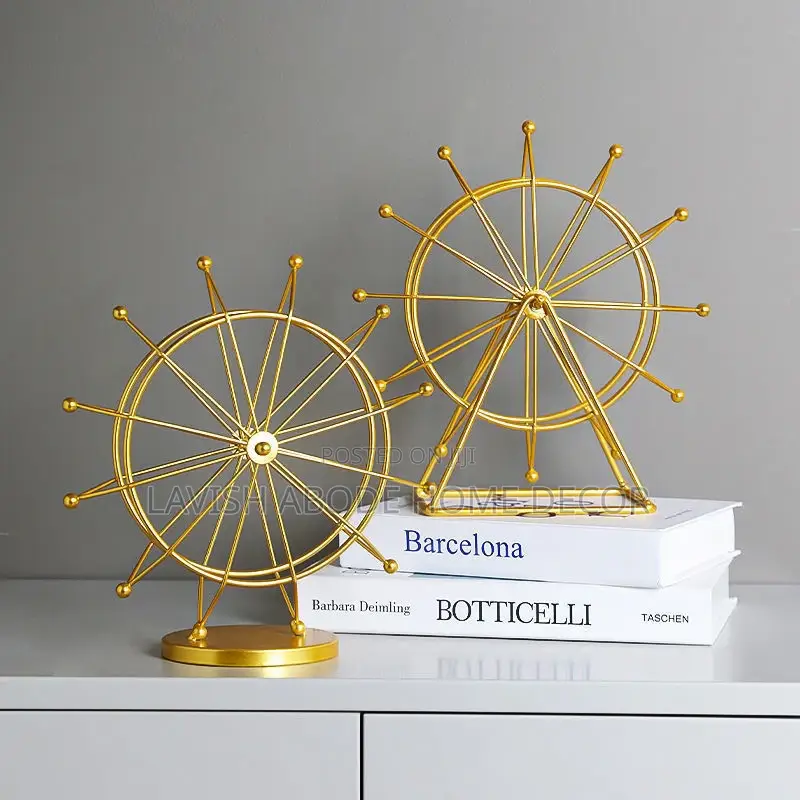 Ferris Wheel Sculpture Centerpiece Decor Living Room and Office Gift
