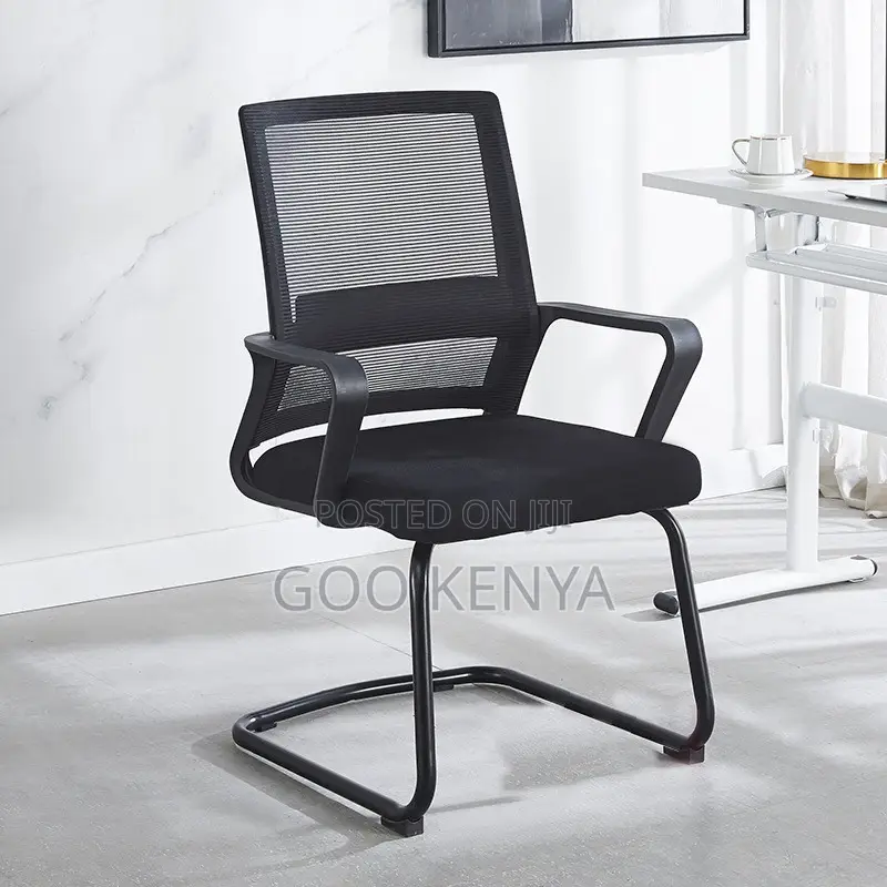 Office Chair; Breathable Mesh Back Office Chair With Lumbar Support