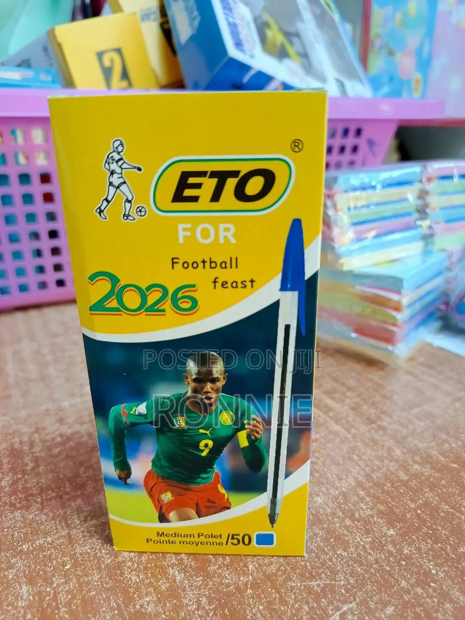 Eto Blue Ballpoint Pens – Pack of 50 Biros