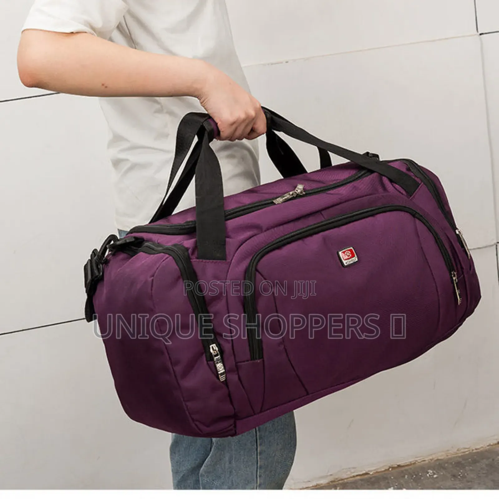 Travel Bag Portable Waterproof Oxford Casual Travel Duffel Bag.