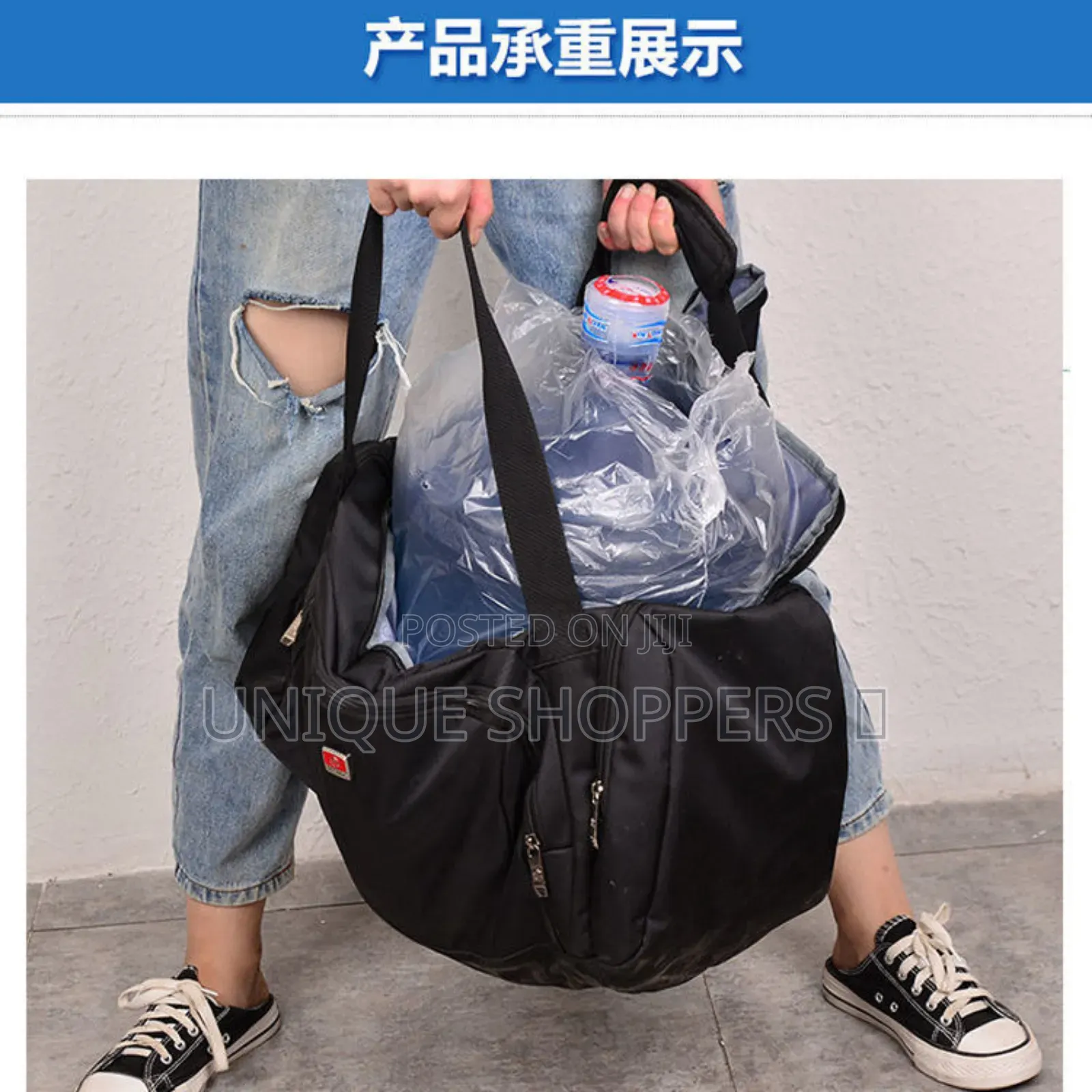 Travel Bag Portable Waterproof Oxford Casual Travel Duffel Bag.