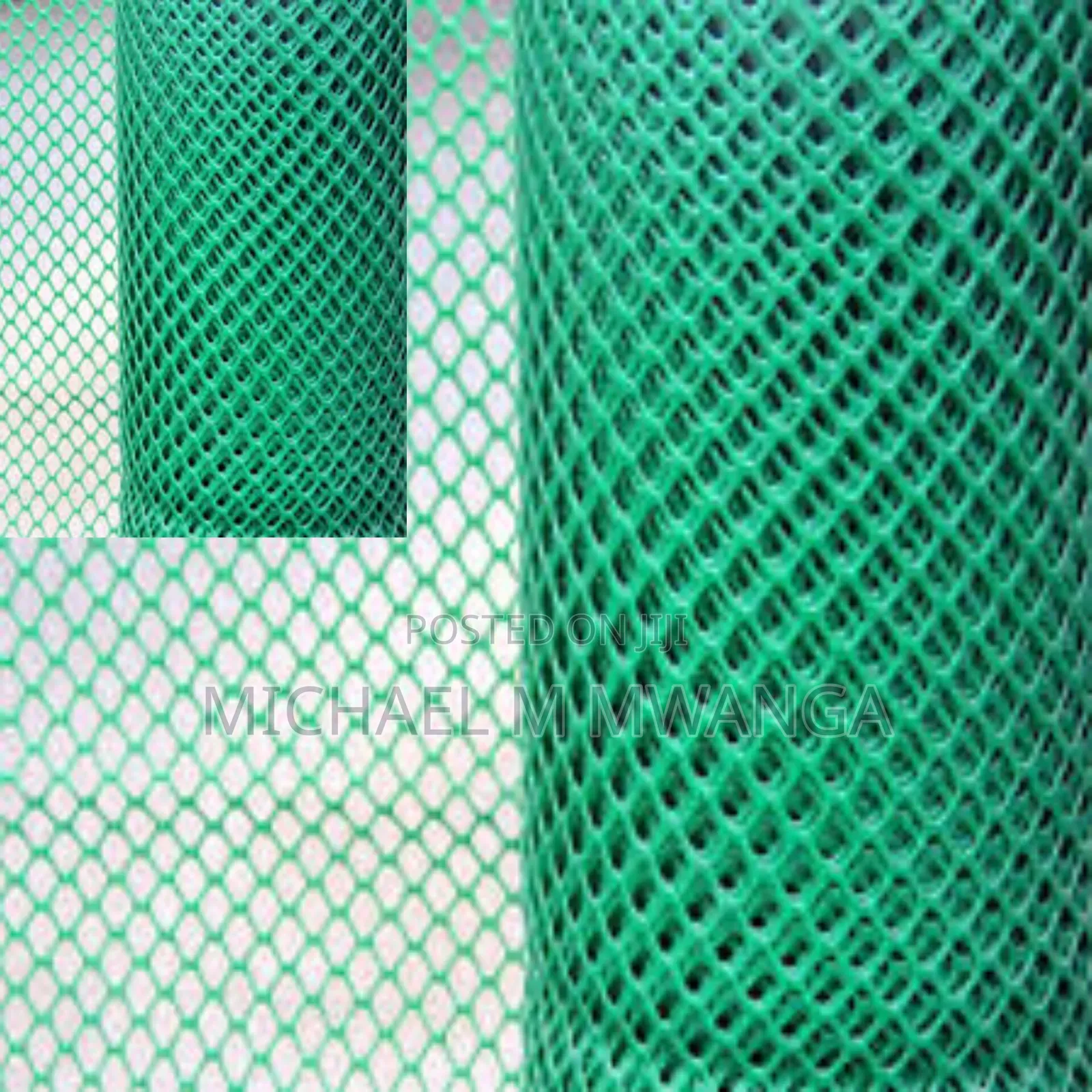 Green Plastic Mesh Roll