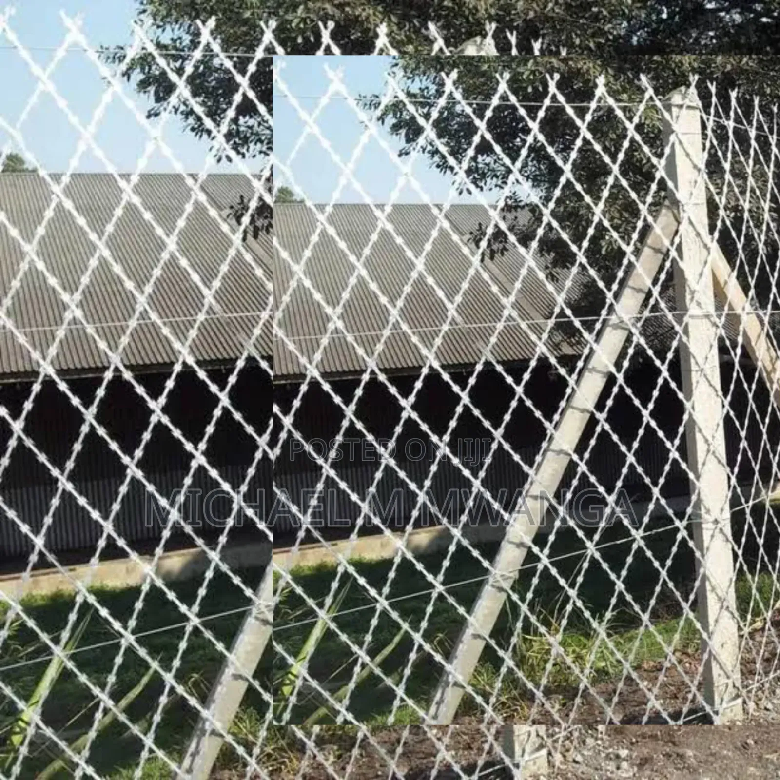 Galvanized Welded Razor Wire 30m