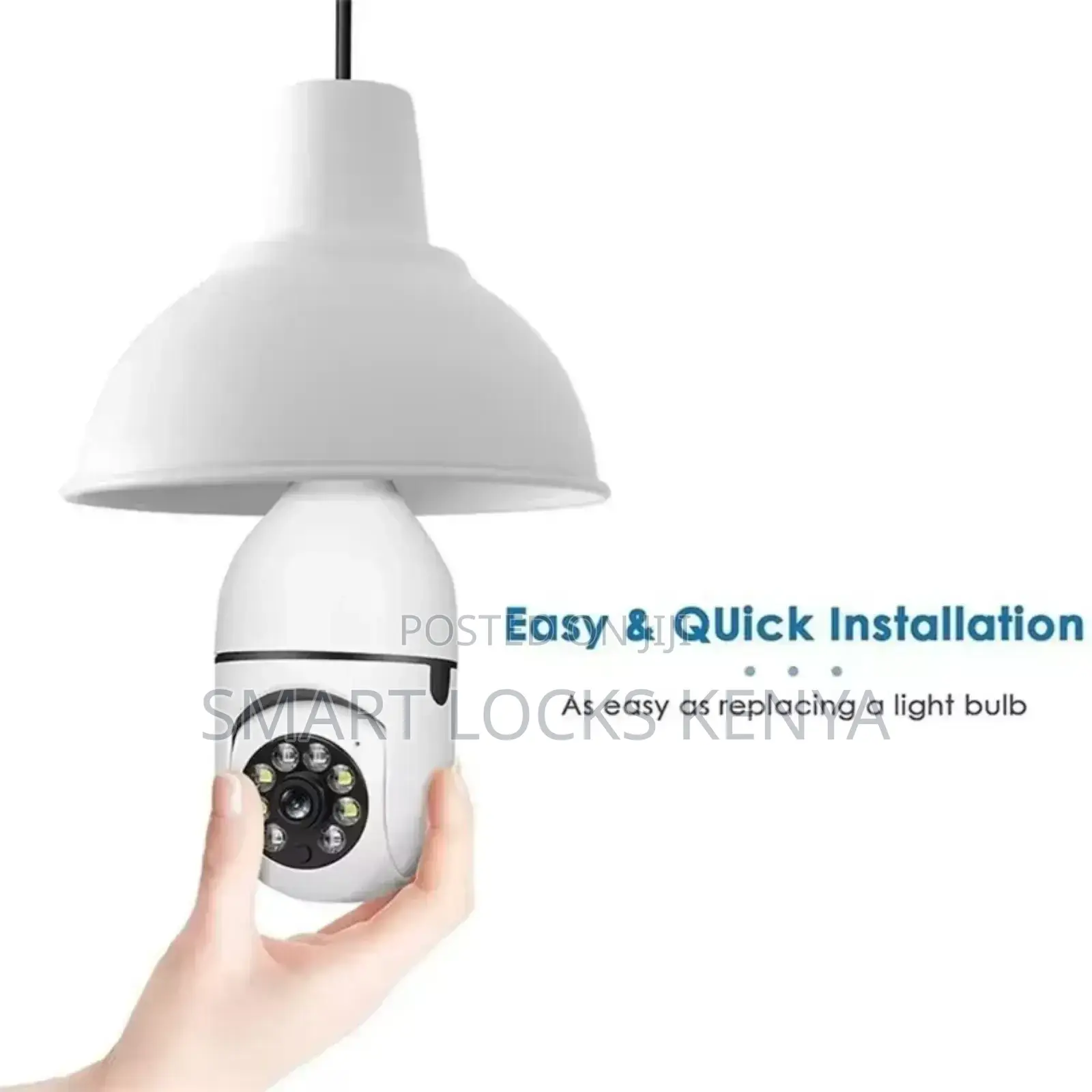 360° Panoramic Bulb CCTV PTZ Pan Tilt Rotating Camera 360° PTZ