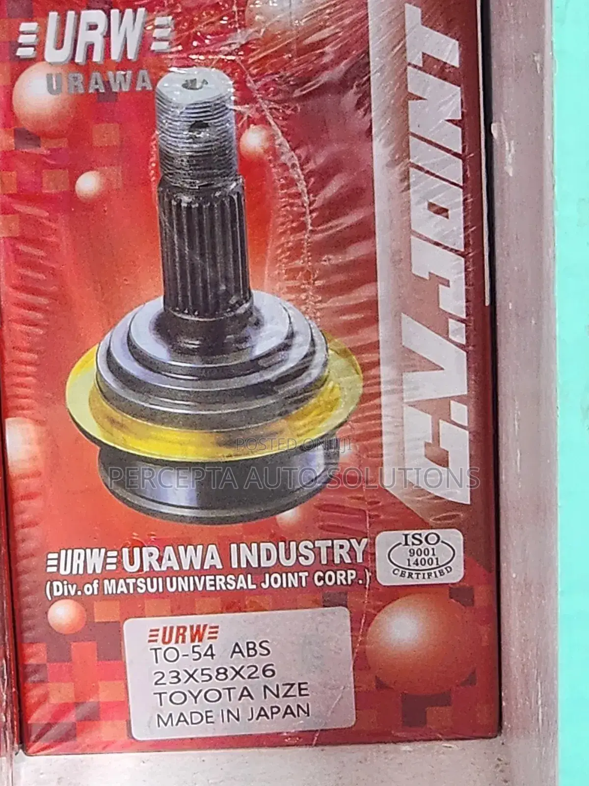 Cv Joint for Toyota Nze to-54 Abs(23/26)