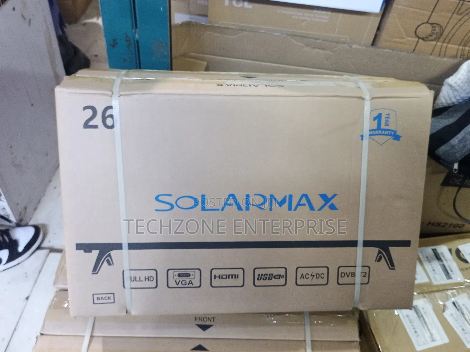 Solarmax 26 Inches Digital Tv
With Ac/Dc 