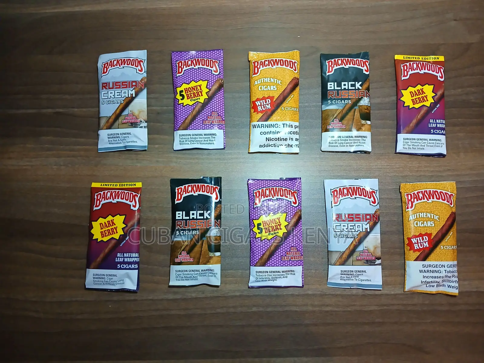 Backwoods 5-Pack All Flavors