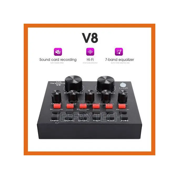 Sound Card Usb External Sound Card on-Site Karaoke