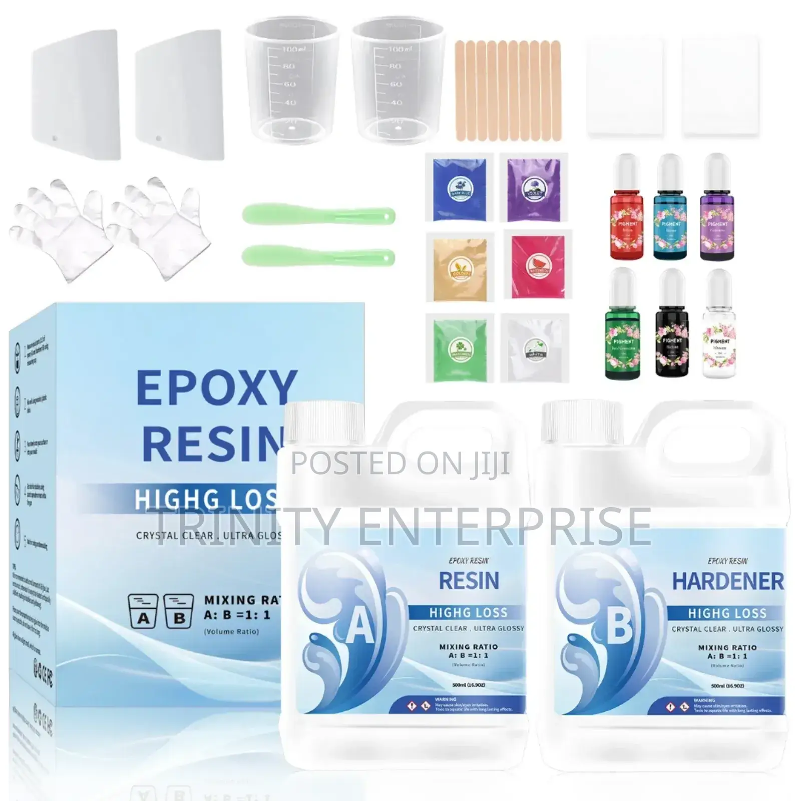 1 Kg Epoxy Resin Kit 1:1