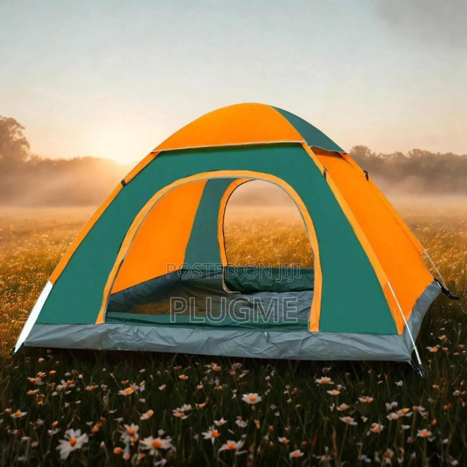 4 in 1 Foldable Camping Tent Cm 3-4 People