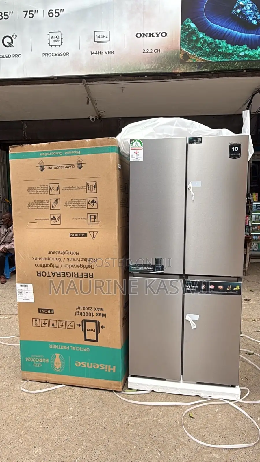 Hisense French Door Refrigerator 470l (2025) Ref 470rf