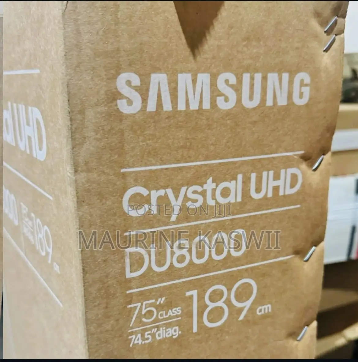 Samsung 75”Du8000 Smart Frameless (2025