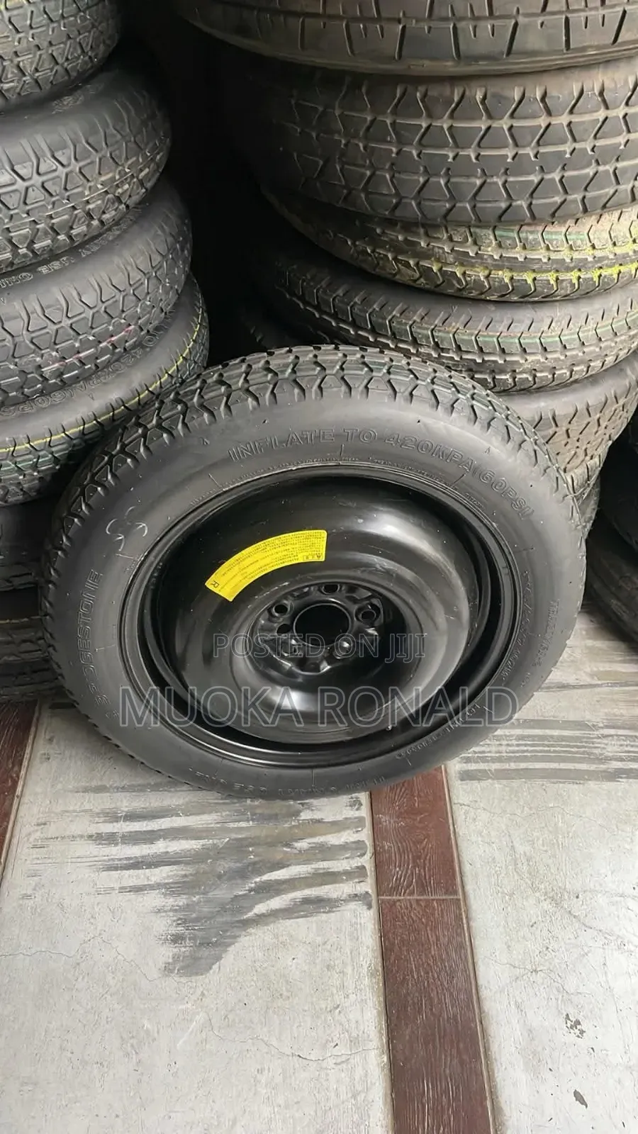 Spare Tyre (Donut Tyre) For Mazda Cx3