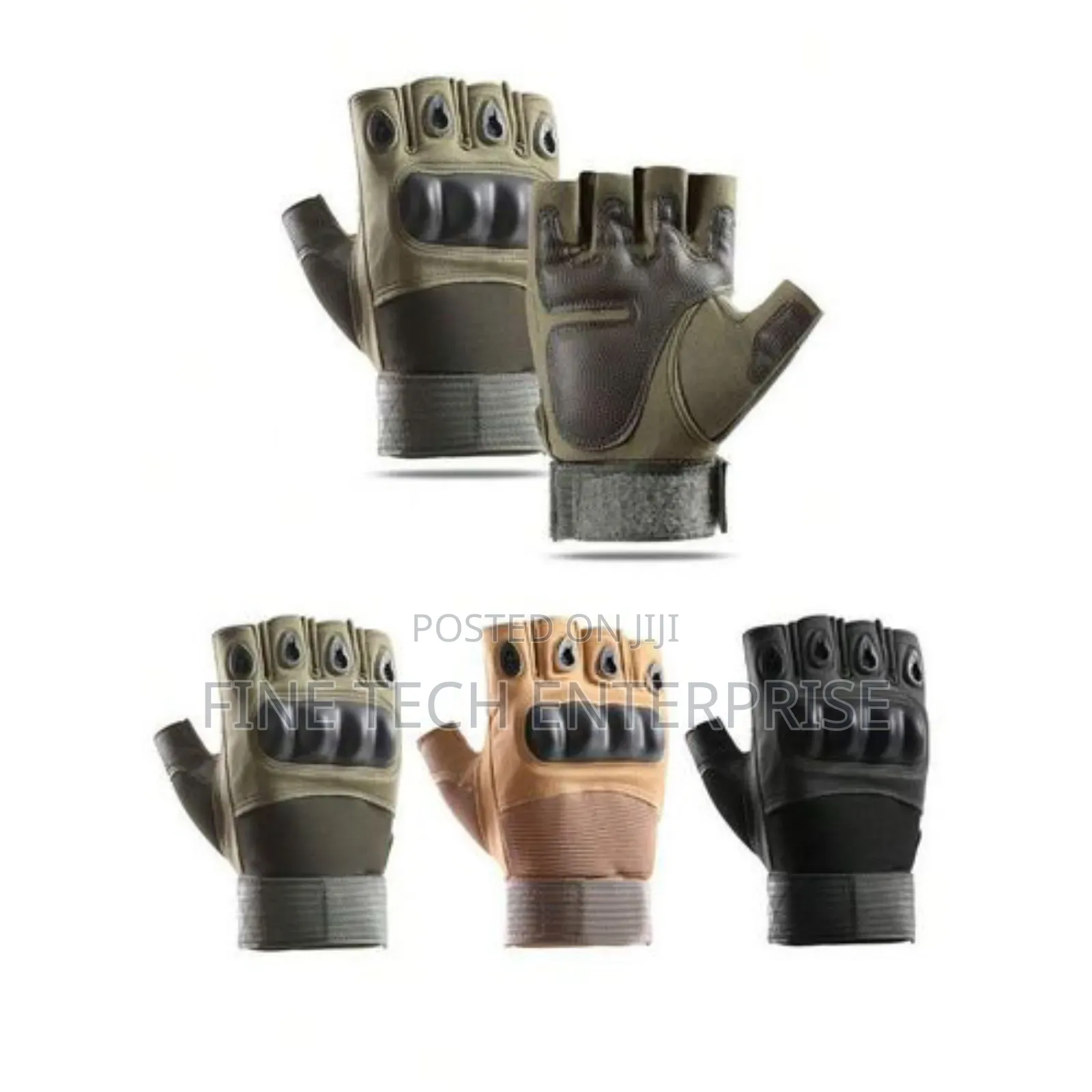 Gym/Bikers High Quality Half-Finger Gloves