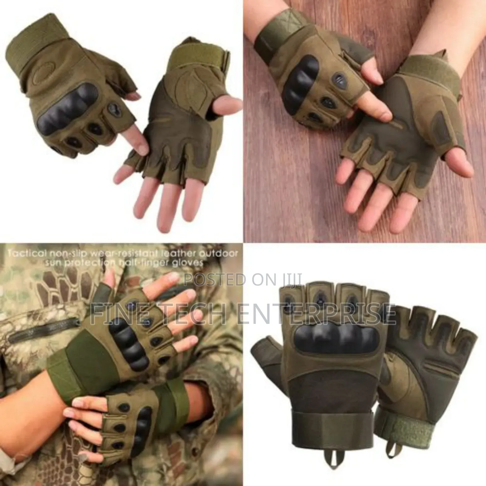 Gym/Bikers High Quality Half-Finger Gloves