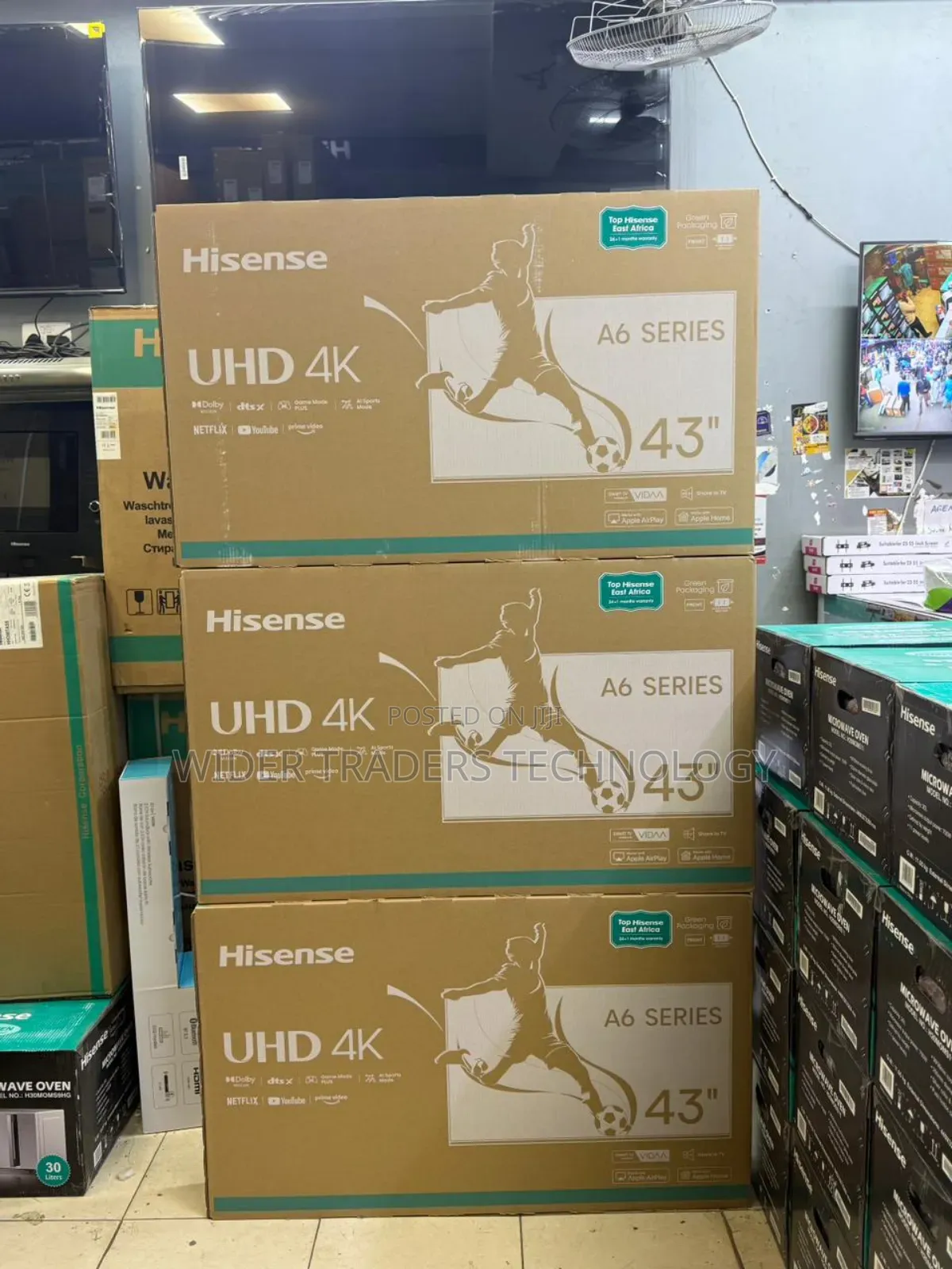 Hisense 43 Inch Smart Uhd Tv 43a6