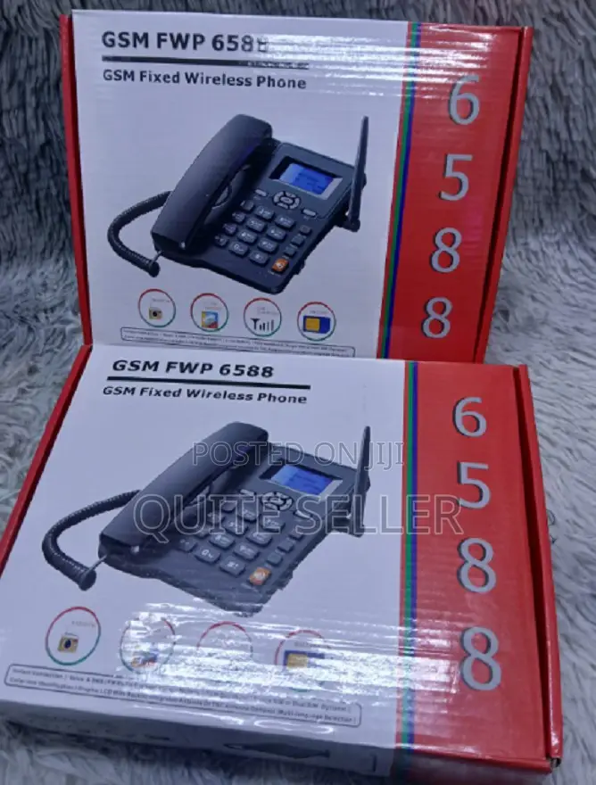 Generic Fixed Wireless Phone – GSM FWP 6588 With SMS Function